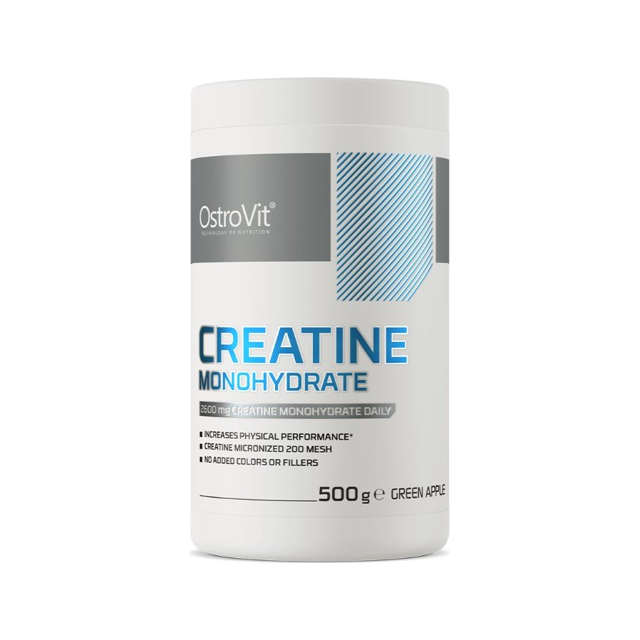 Creatine Monohydrate, Green Apple - 500 grams