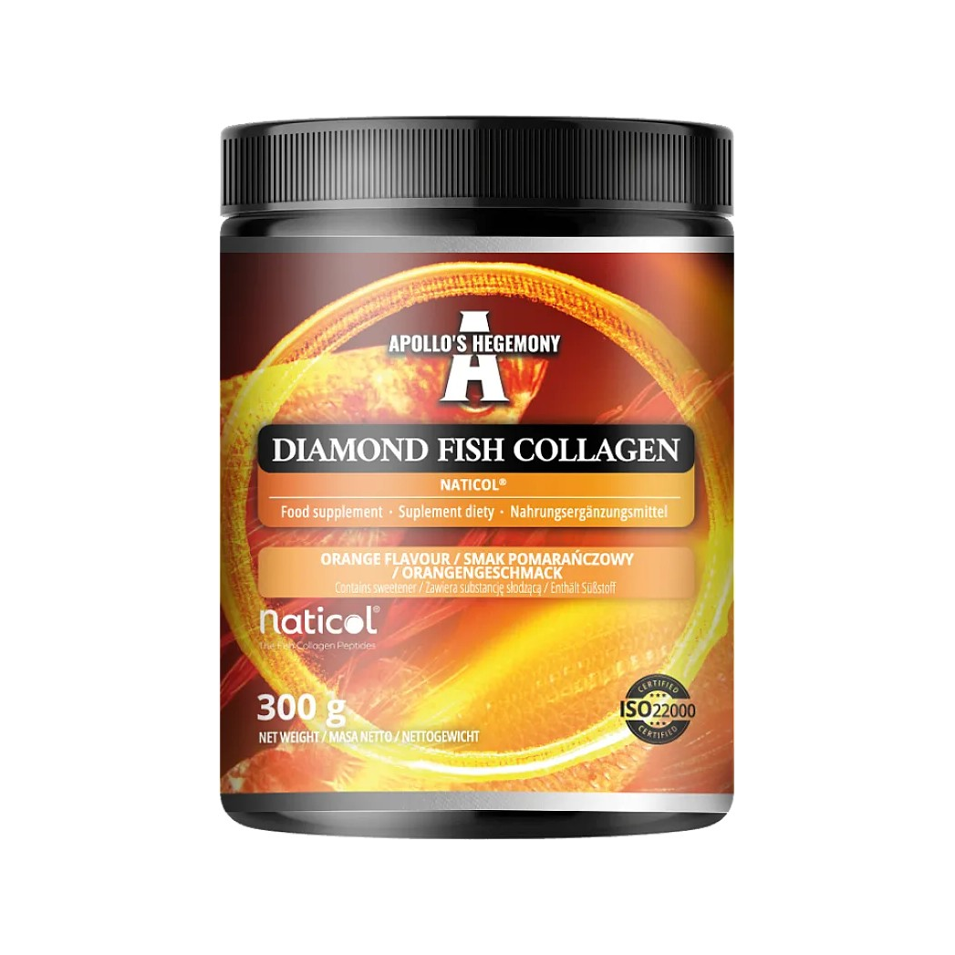 Diamond Fish Collagen, Orange - 300 grams