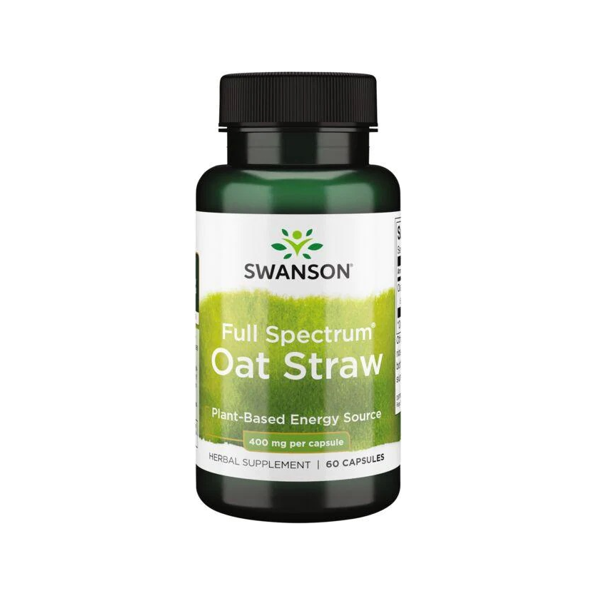 Full Spectrum Oat Straw, 400mg - 60 caps