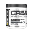 Kreatinburk Cellucor COR-Performance 306 g, oparfymerad, pappersetikett och lock.