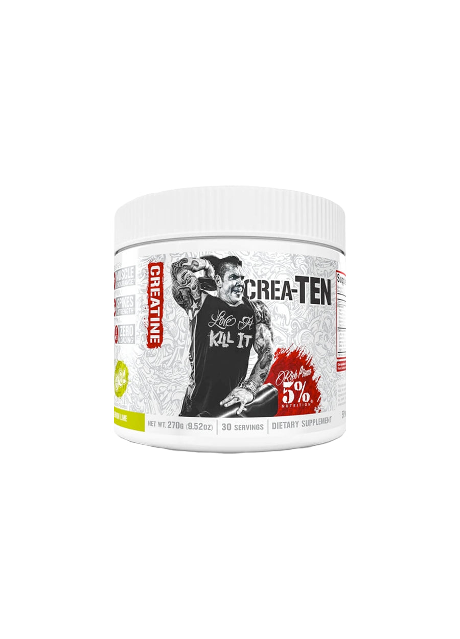 5% Nutrition Crea-TEN Legendary Series 225g Lemon Lime Framsida