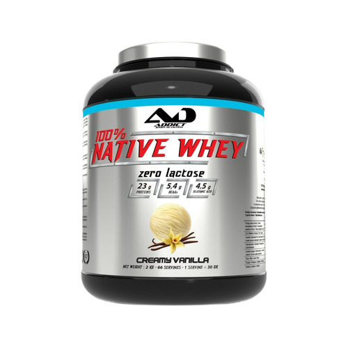 100% Native Whey Zero Lactose, Creamy Vanilla - 2000 grams