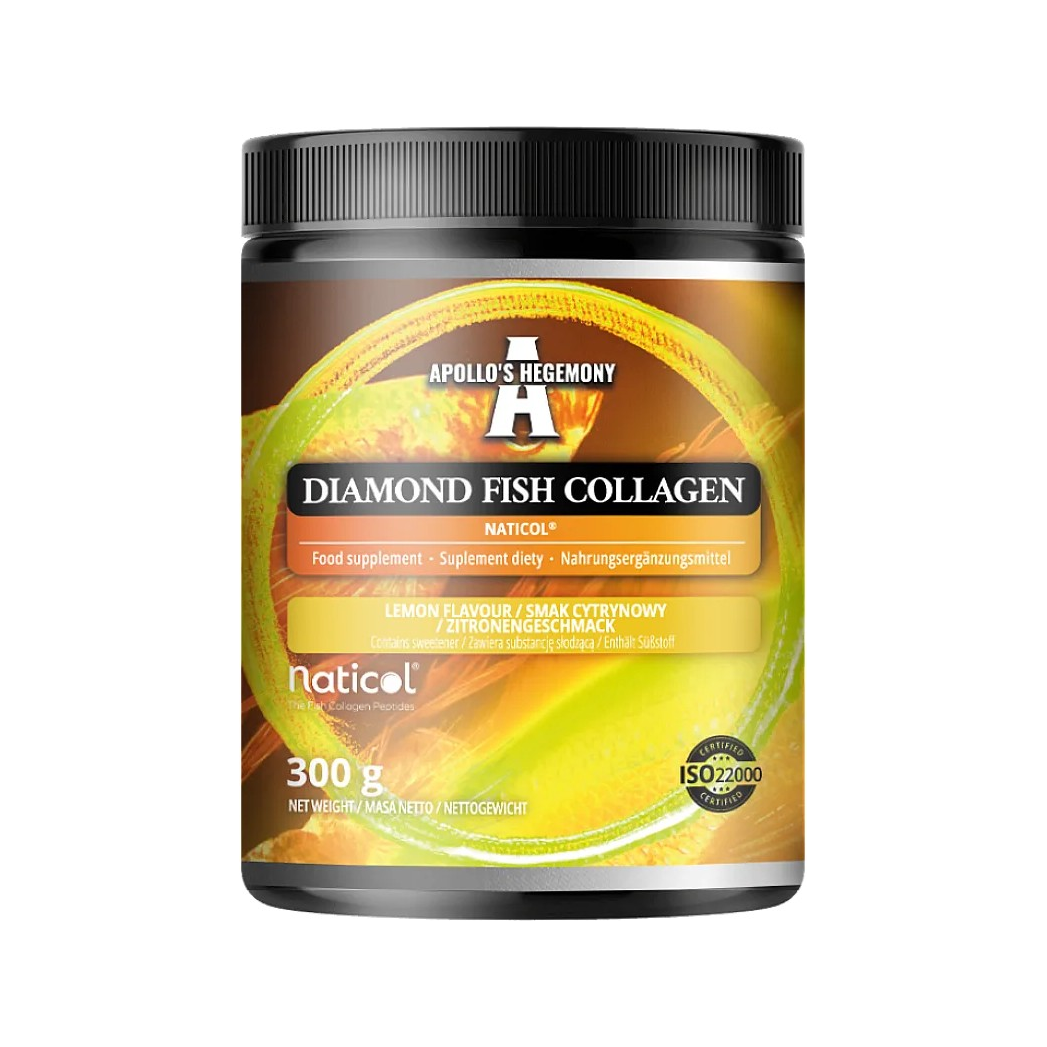 Diamond Fish Collagen, Lemon - 300 grams