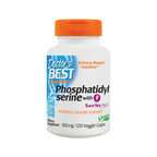 Doctor's Best kapselburk med orange lock, Phosphatidylserine SerinAid 100 mg