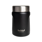 Bohtal Insulated Food Jar, Black - 550 ml.