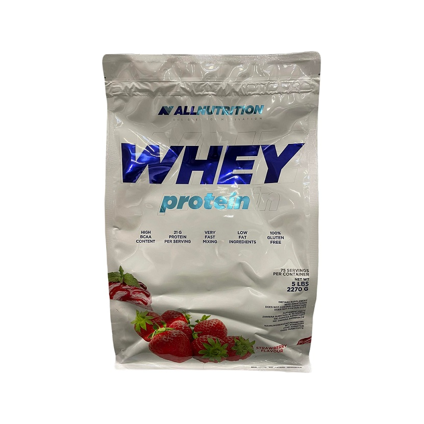 Whey Protein, Strawberry - 2270 grams