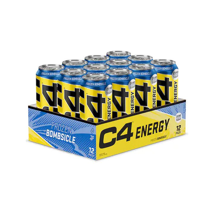Cellucor C4 energidryck, Frozen Bombsicle, 12-pack med burkar