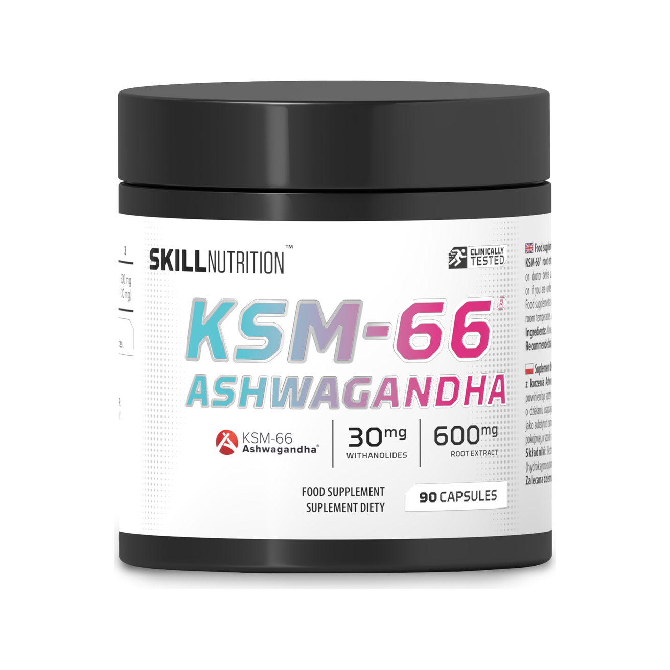 KSM-66 Ashwagandha - 90 vegan caps