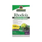 Rhodiola-tillskott Nature's Answer, 100 mg, 60 vegetarisk kapslar