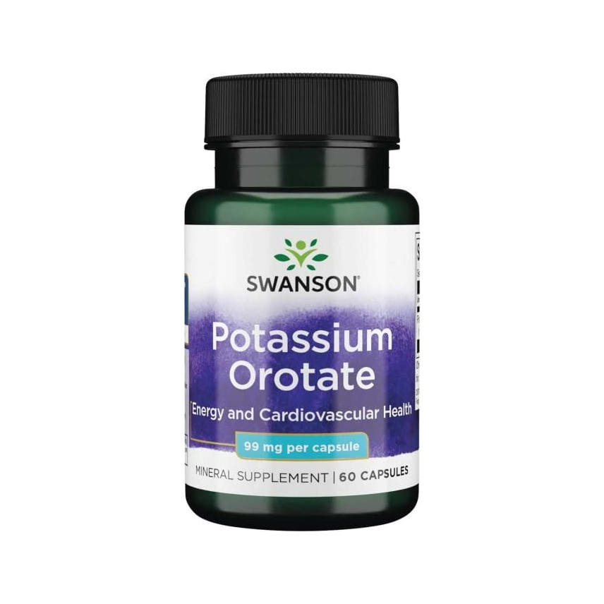 Potassium Orotate, 99mg - 60 caps