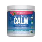 Magnesiumpulverburk Natural Vitality Calm, vattenmelon, 227 g