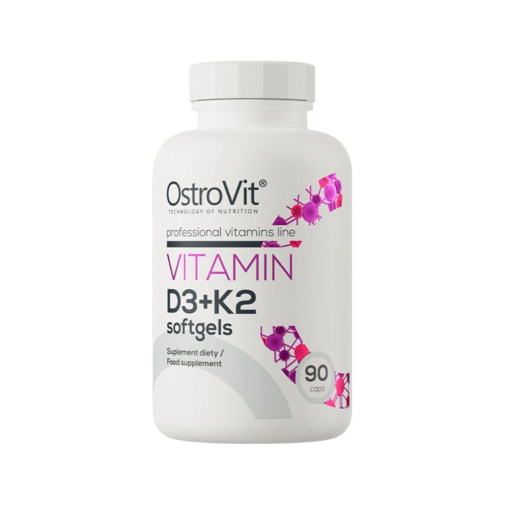 Vitamin D3 + K2 - 90 softgels