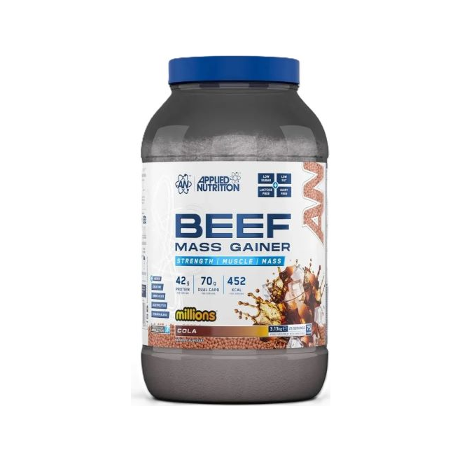 Beef Mass Gainer, Millions Cola - 3130 grams