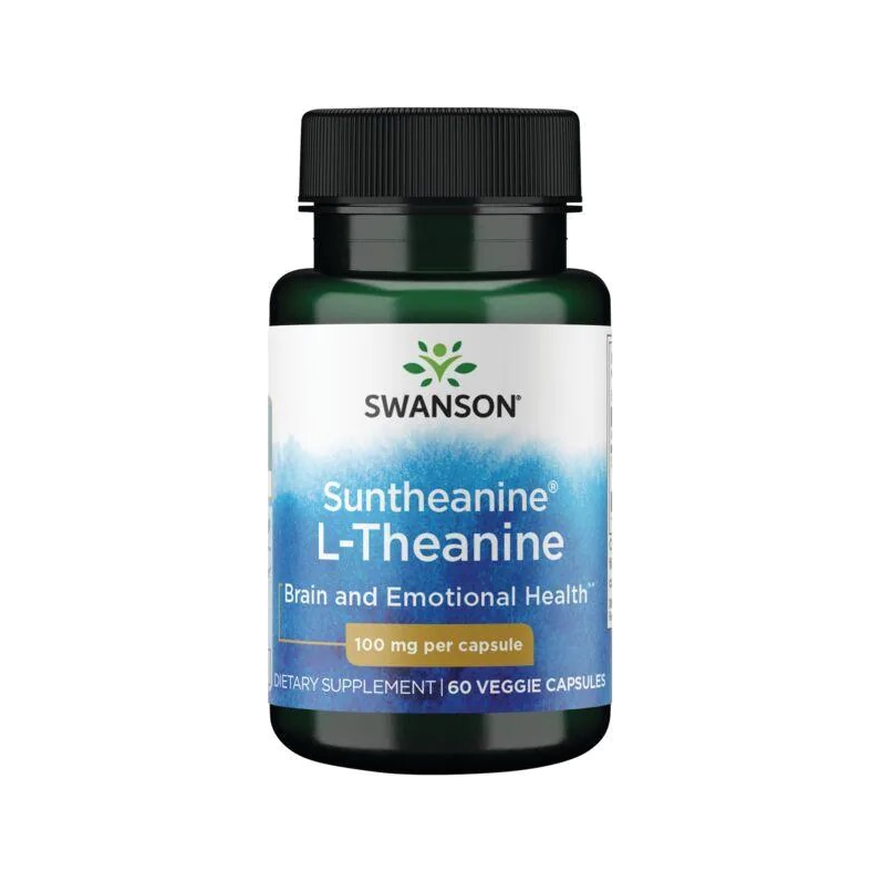 Suntheanine L-Theanine, 100mg - 60 vcaps