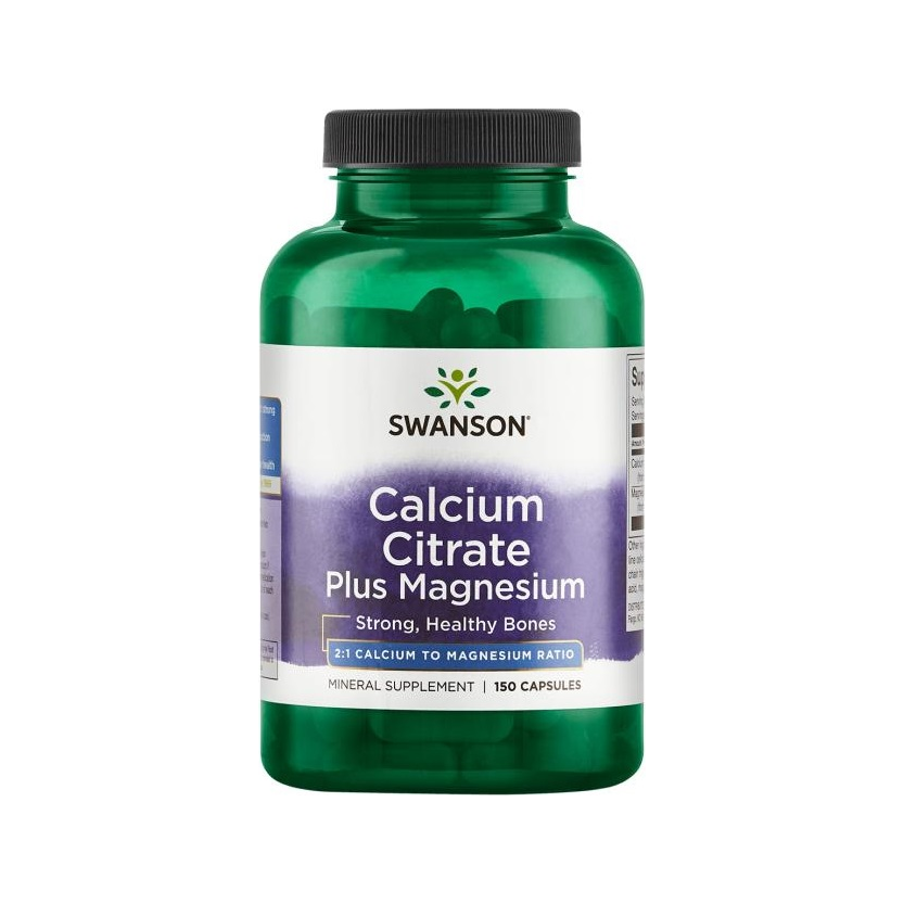 Calcium Citrate Plus Magnesium - 150 caps