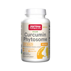 Kapseltillskott i vit burk, Jarrow Formulas Curcumin Phytosome 500 mg, 60 kapslar