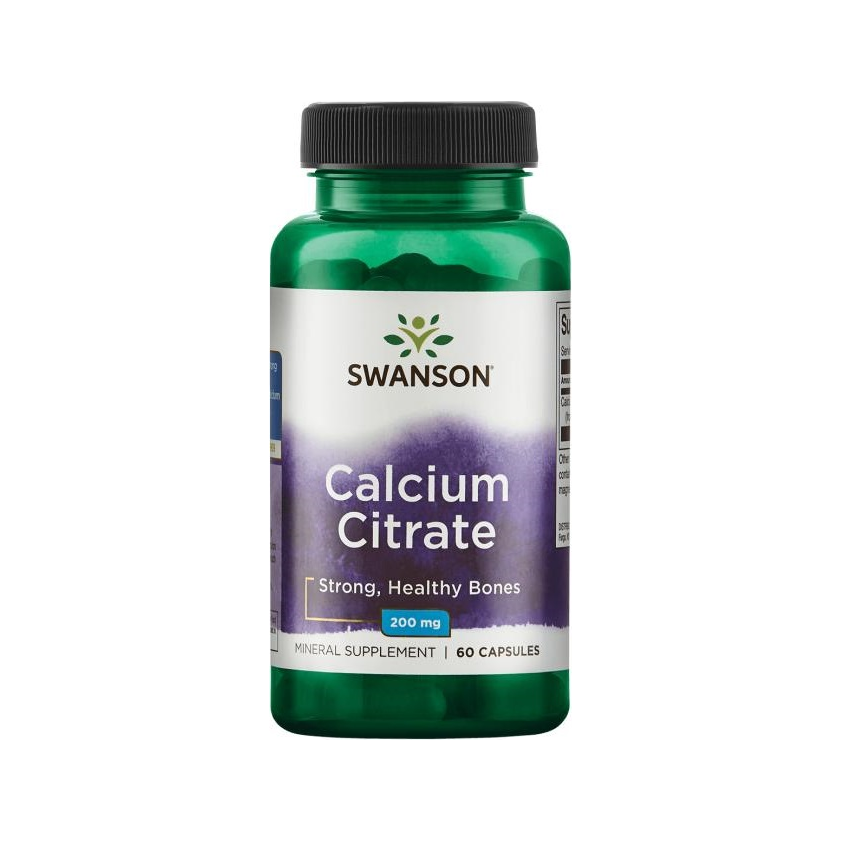Calcium Citrate, 200mg - 60 caps