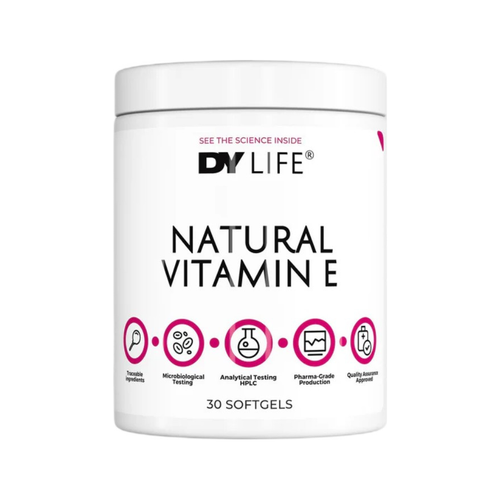 DY LIFE Natural Vitamin E - 30 softgels