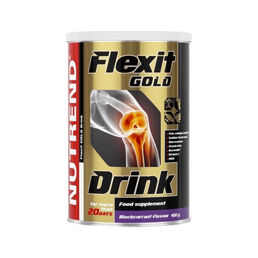 Flexit Gold Drink, Blackcurrant - 400 grams