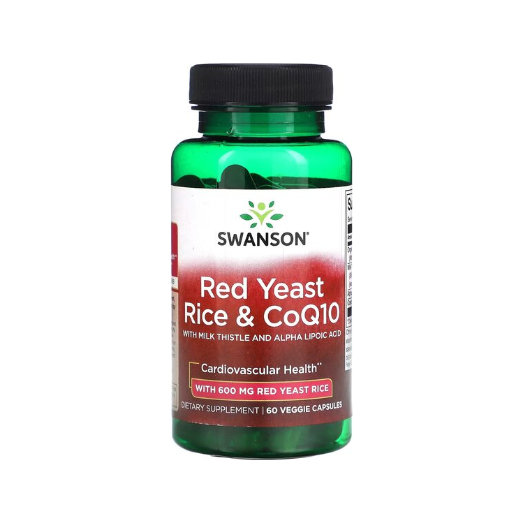 Red Yeast Rice & CoQ10 - 60 vcaps