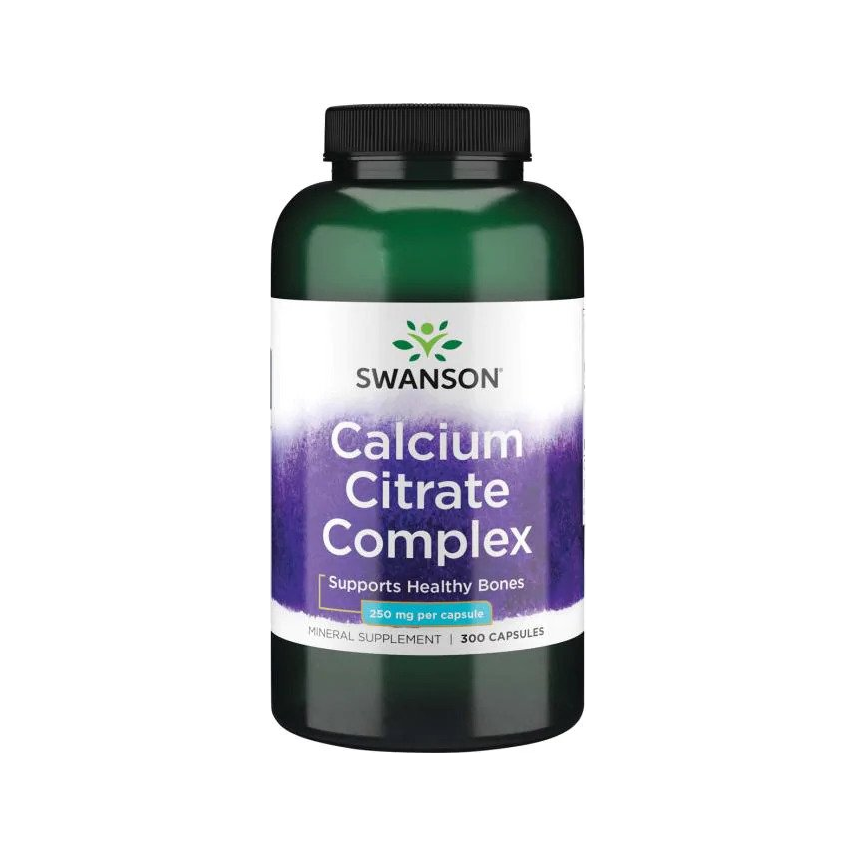 Calcium Citrate Complex, 250mg - 300 caps