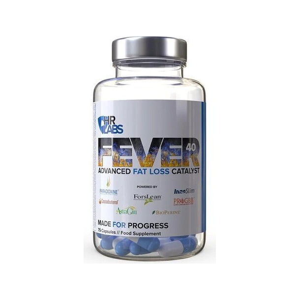 Kapselburk med HR Labs Fever 40, 75 kapslar