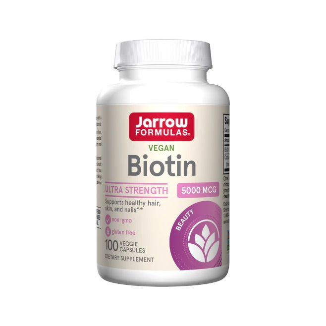 Biotin, 5000mcg - 100 vcaps