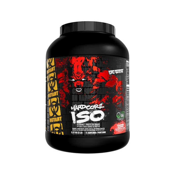 Hardcore Iso, Strawberry Milkshake - 2270 grams