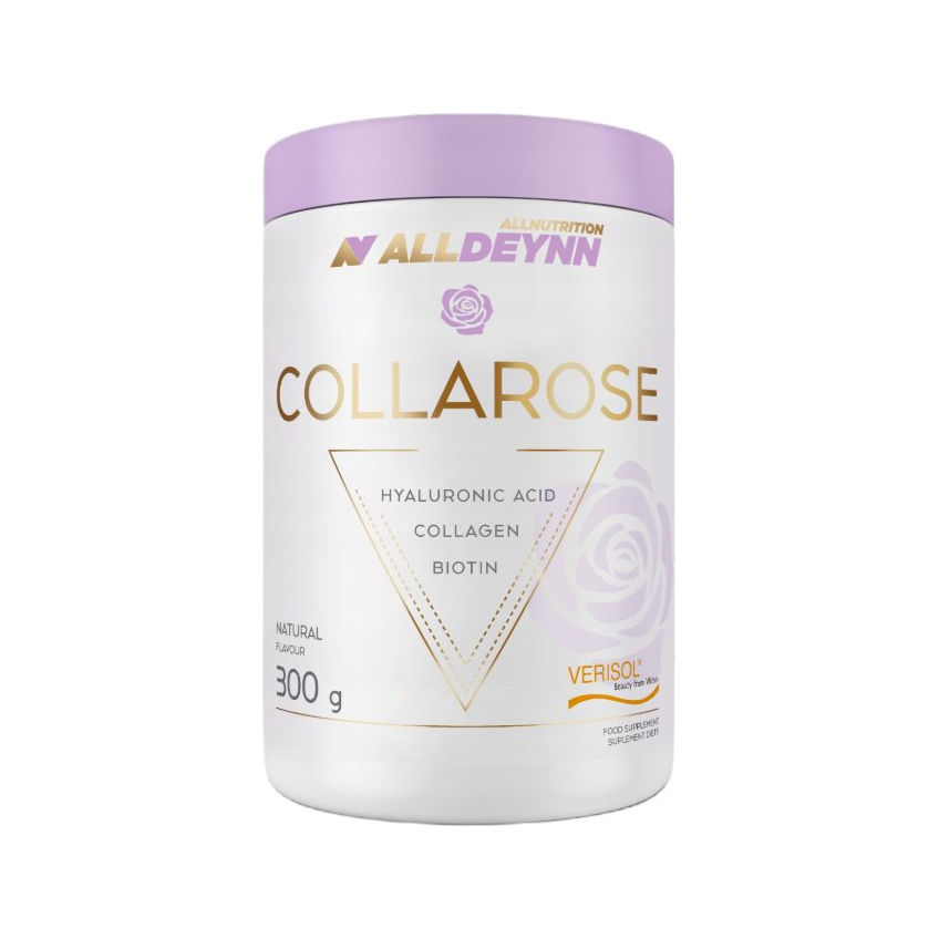 Allnutrition AllDeynn Collarose 300 g-burk, naturlig smak