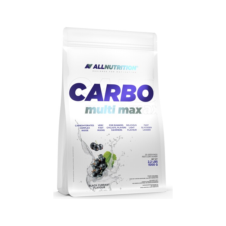 Carbo Multi Max-tillskottspåse, svartvinbär