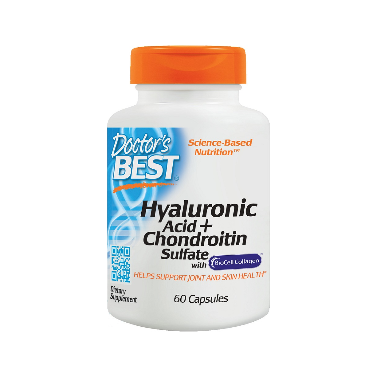Hyaluronic Acid + Chondroitin Sulfate with BioCell Collagen - 60 caps