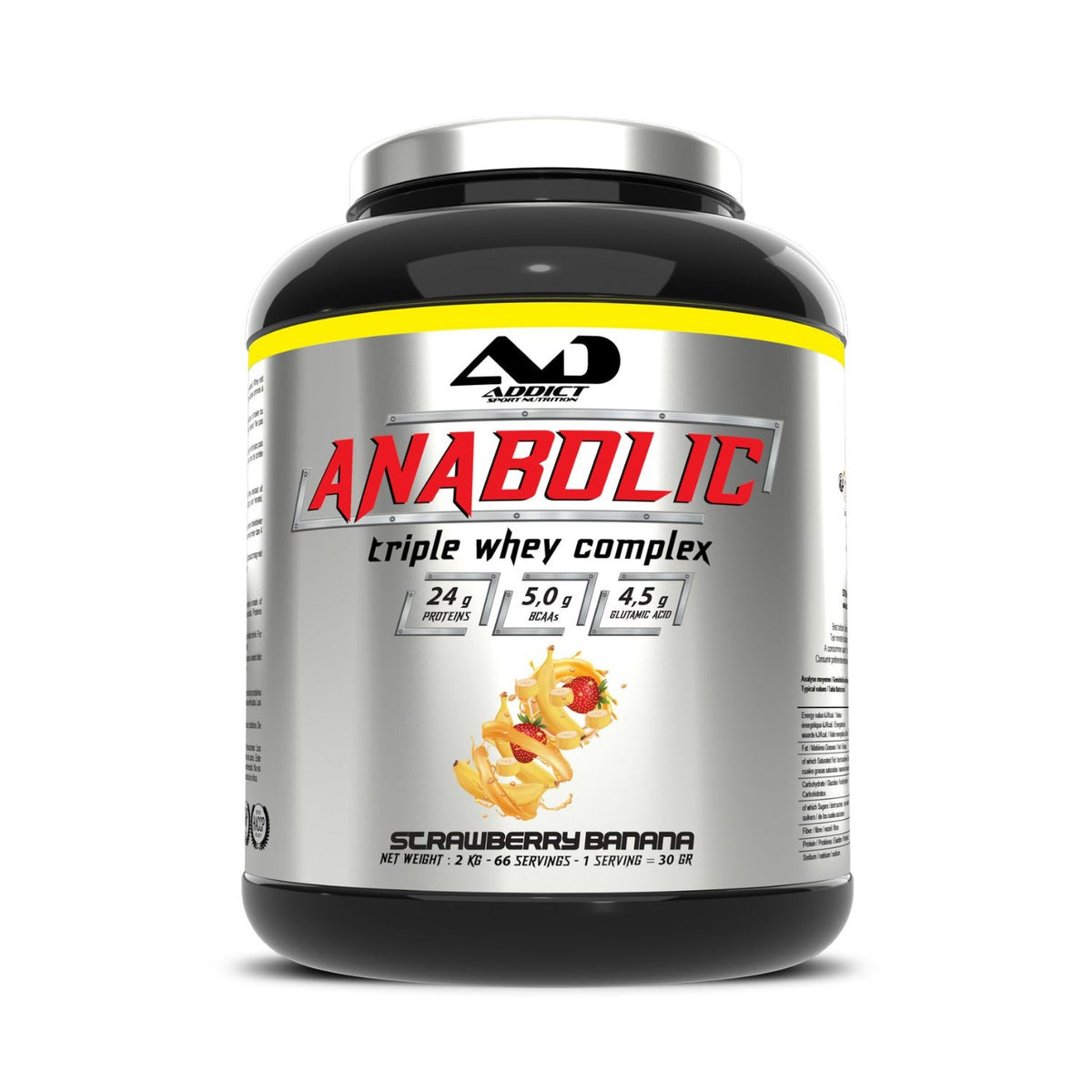 Addict Sport Nutrition Anabolic Triple Whey Complex 2000 g