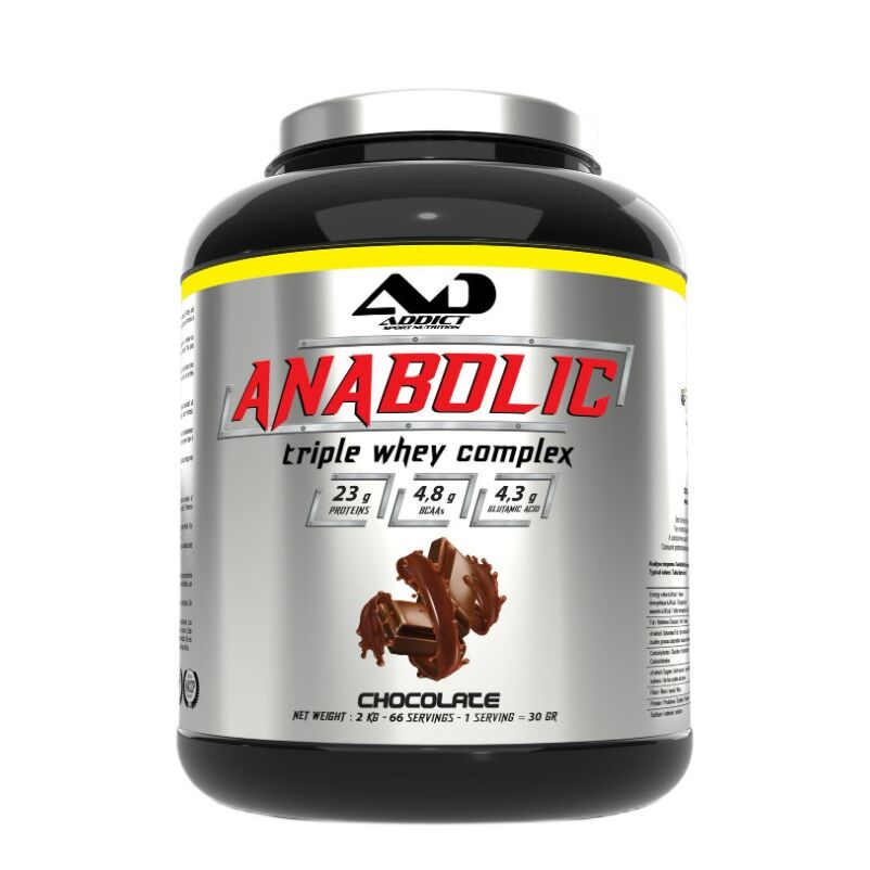 Addict Sport Nutrition Anabolic Triple Whey Complex 2000 g