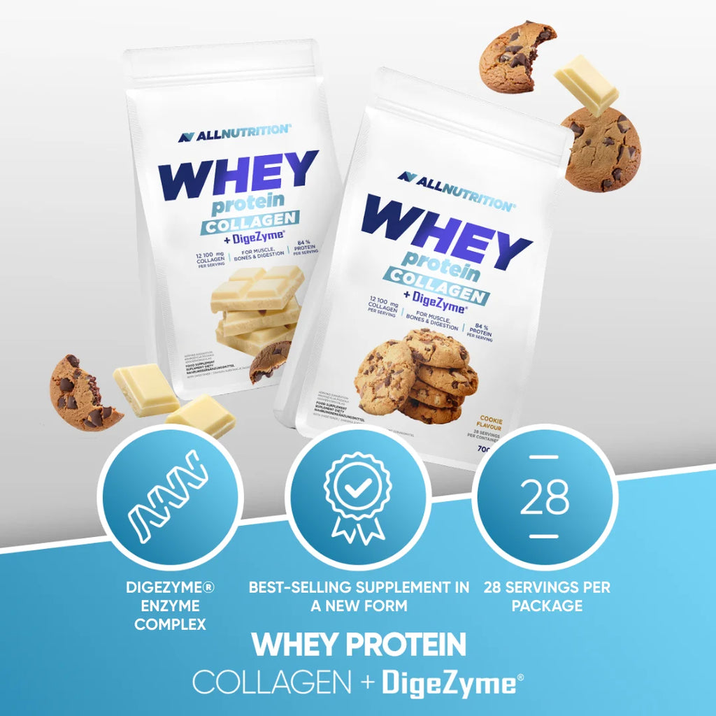 Allnutrition Whey Protein Collagen + DigeZyme 700 g