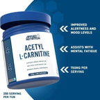 Applied Nutrition Acetyl L-Carnitine 150g