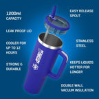 Applied Nutrition Cooler Tumbler Cup Blue