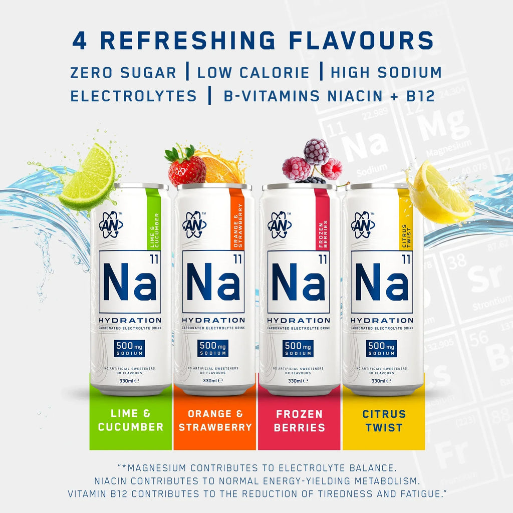 Applied Nutrition Na11 Hydration Cans 12 x 330 ml