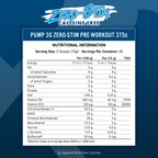 Applied Nutrition Pump 3G Pre-Workout (Zero Stimulant) 375g