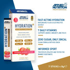 Applied Nutrition Hydration + Electrolyte & Vitamin Powder Stick Packs 7 x 8g