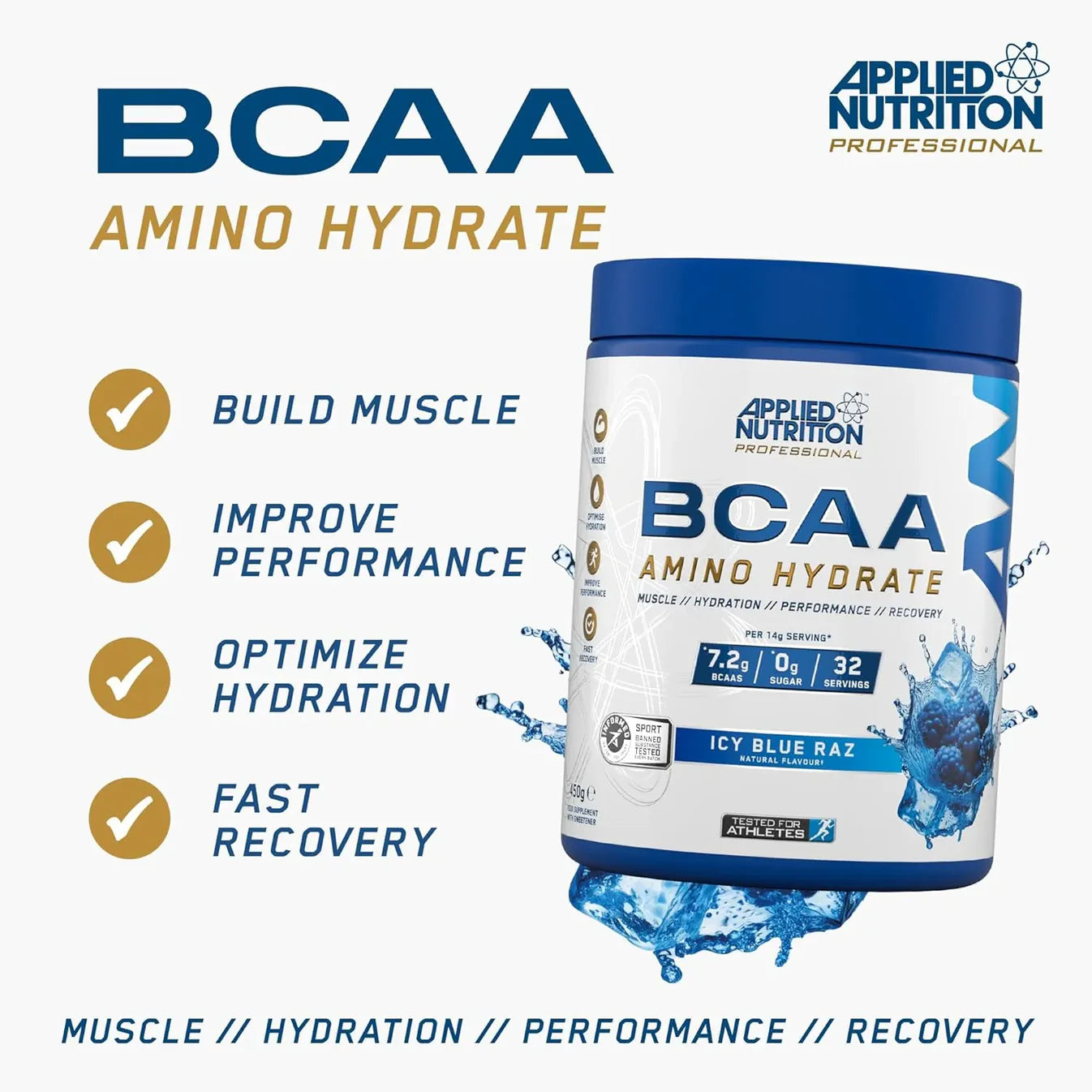 Applied Nutrition BCAA Amino-Hydrate 450 g
