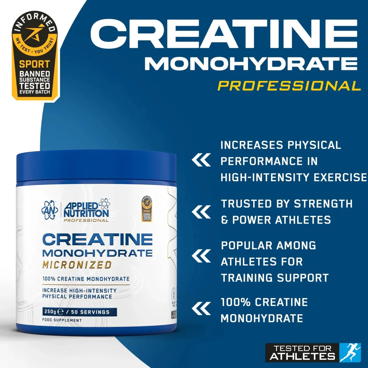 Applied Nutrition Creatine Monohydrate Micronized 500 g