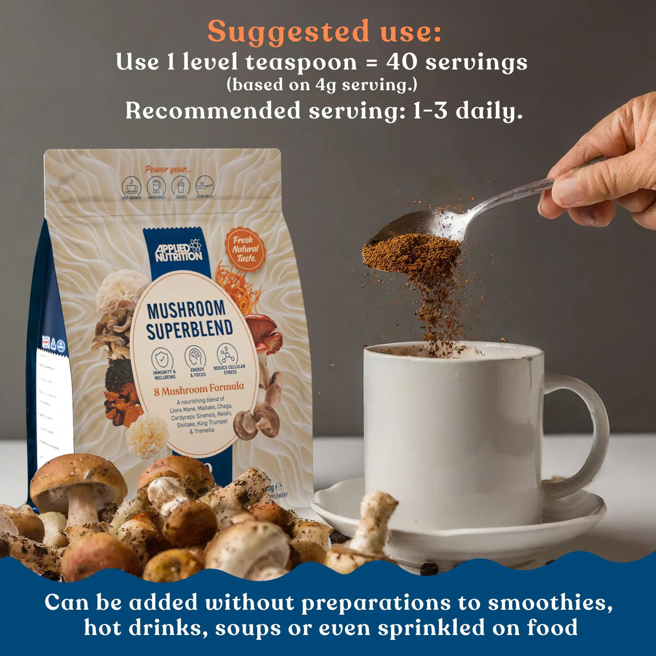 Applied Nutrition Mushroom Blend 160 g