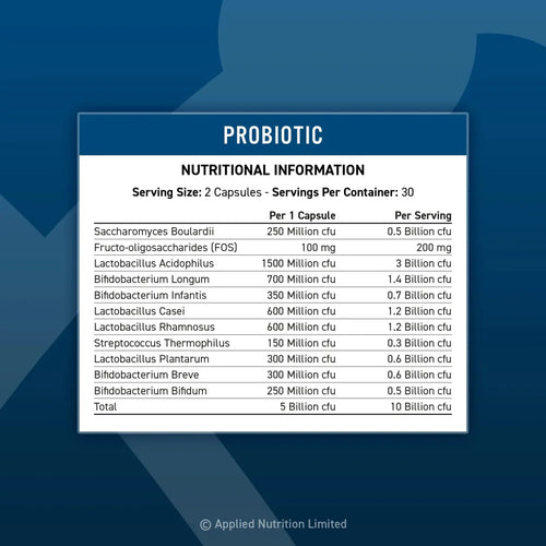 Applied Nutrition Probiotic 60 Kapslar
