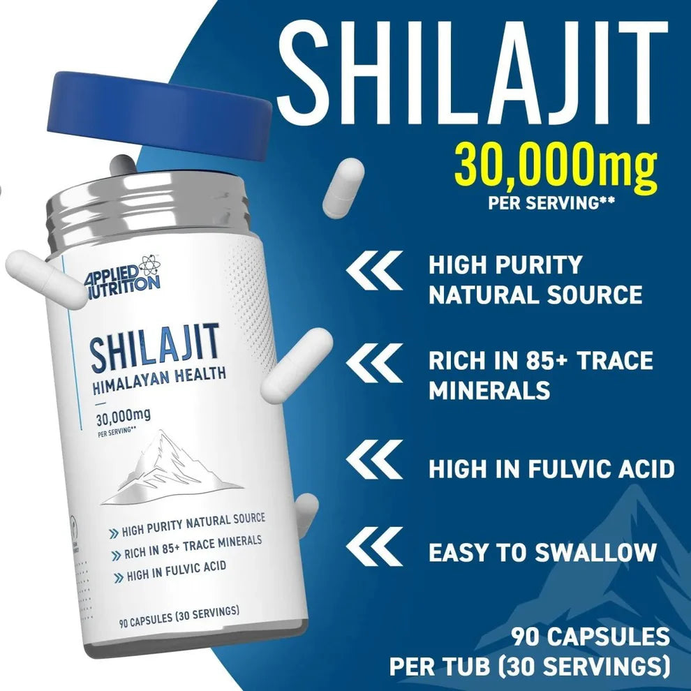 Applied Nutrition Shilajit 90 Kapselit