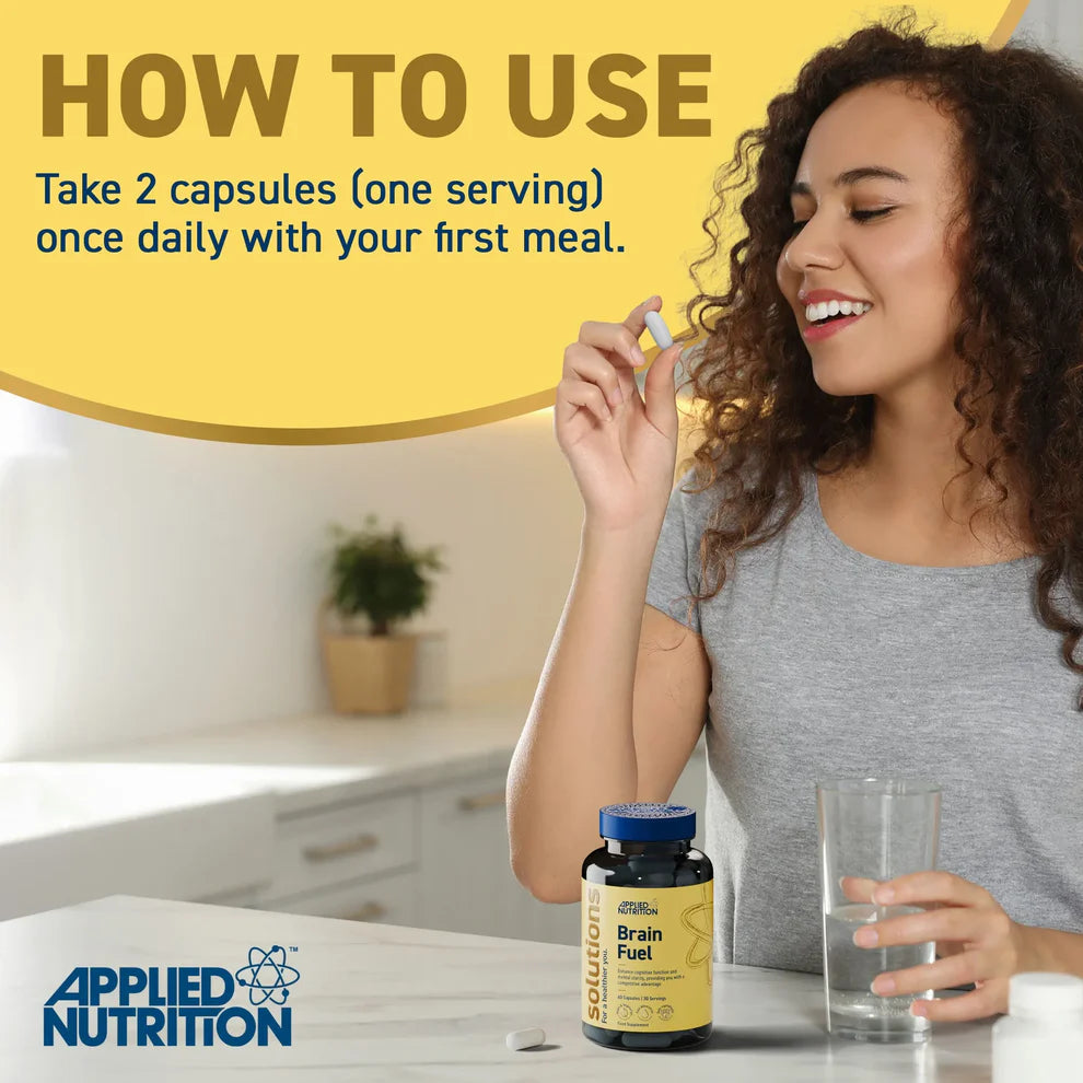 Applied Nutrition Solutions Brain Fuel 60 Kapselit