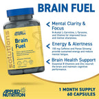 Applied Nutrition Solutions Brain Fuel 60 Kapselit