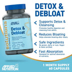 Applied Nutrition Solutions Detox & Debloat 60 Kapselit