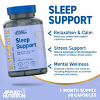 Applied Nutrition Solutions Sleep Support 60 Kapselit