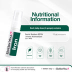 BetterYou Iron 10mg Daily Oral Spray 25 ml