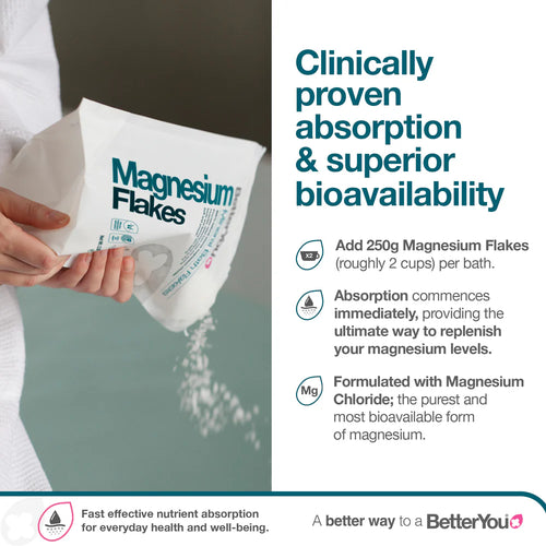BetterYou Magnesium Flakes 250 g
